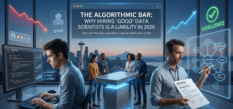 The algorithmic Bar: why hiring 'good' Data Scientist is liability in 2026